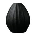 thumbnail image 4 of GUOOL Black Ceramic Vase Modern Flower Vase Pottery Desktop Decorative Planter Pot for E, 4 of 6