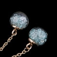 thumbnail image 3 of 2 Piezas de Adorno de Lazo de Cristal de con Adorno de Bola de Cristal Colgante de Borla para Ropa, Botones Decorativos, Pinzas para El Cabe azul claro Baoblaze Botones de adornos de cristal, 3 of 8