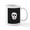 White, variant on CafePress - Pink Skeleton Face Stripes Mug - 11 oz Ceramic Mug - Novelty Coffee Tea Cup