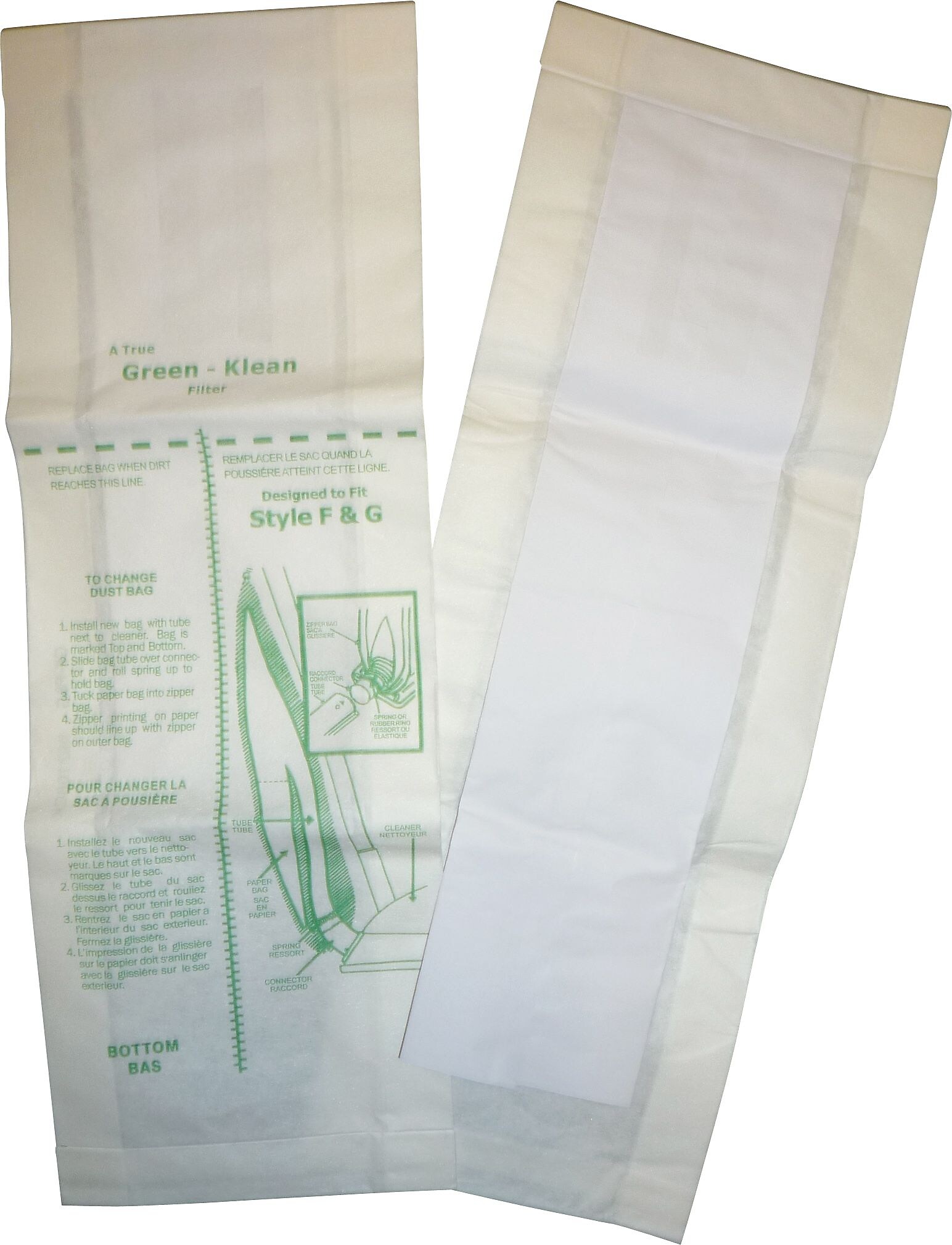 Green Klean Repl Bags Fit Eureka 0 600 1400 Gk F G P Walmart Com Walmart Com