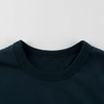 thumbnail image 5 of Gyexs Boys Shirts Size 7-8 Boy Shirts Cute Summer Design Cotton Tee Tops Back To School T-Shirt (Child, Dark Blue, 7-8 Years), 5 of 6