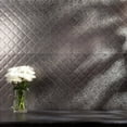 thumbnail image 5 of FASÄDE Quilted Decorative Vinyl Backsplash Panel in Galvanized Steel (6X6 Inch Sample), 5 of 6