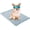 Blue, variant on Kobolaf Dog Cooling Mat Portable Dog Cool Bed for Summer Non-Slip Washable