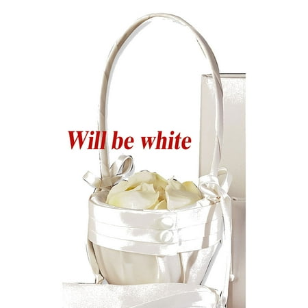 Audrey Satin Basket - Perfect Wedding Gift - Walmart.com