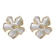 thumbnail image 1 of Pendientes de flores para mujer, pendientes colgantes de metal elegantes, joyería dulce y elegante para ella, 1 of 5