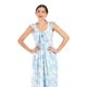 thumbnail image 4 of Maxi vestido floreado Roman Fashion / Juvenil, 4335 (Azul cielo) azul cielo M, 4 of 5