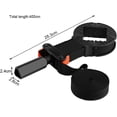 thumbnail image 3 of Abrazaderas de banda flexibles, ajuste perfecto de esquinas con anillo de sujeción para proyectos de carpintería de múltiples formas, mango cómodo antideslizante para un fácil ajuste, mecanismo de, 3 of 5