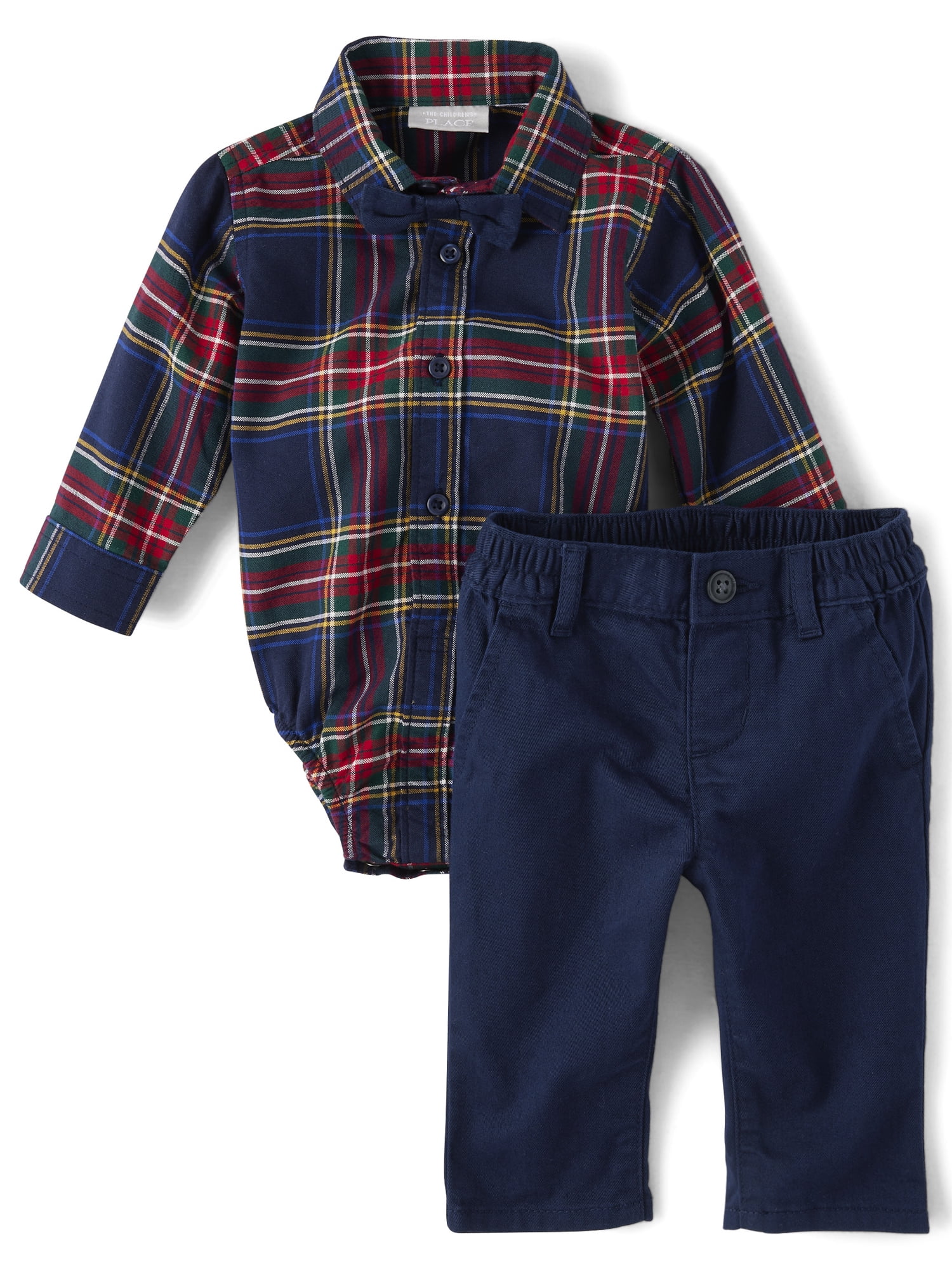 baby boy tartan shirt