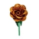 thumbnail image 5 of Rosa de metal artificial para decoración del hogar, arreglo floral de mesa. Oro, 5 of 9