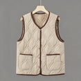 thumbnail image 4 of Fleece Tights for Women, Thick Winter Sleeveless Parkas Warm Coat, 4 of 8