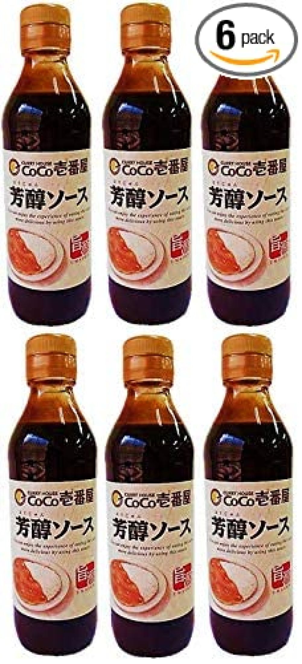 【SET OF 6】 RovKeav Japanese Rich Tonkatsu sauce Houjun 300g