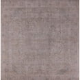 thumbnail image 1 of Ahgly Company Indoor Square Mid-Century Modern Rose Purple Oriental Area Rugs, 5' Square, 1 of 6
