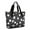 Spooky Halloween Ghosts, variant on Tote Bag for Women - Spooky Halloween Faces Pattern Shoulder Bag - Large Utility Work Duffle Bag with Zipper Handbag for Travel, Work, Sprots