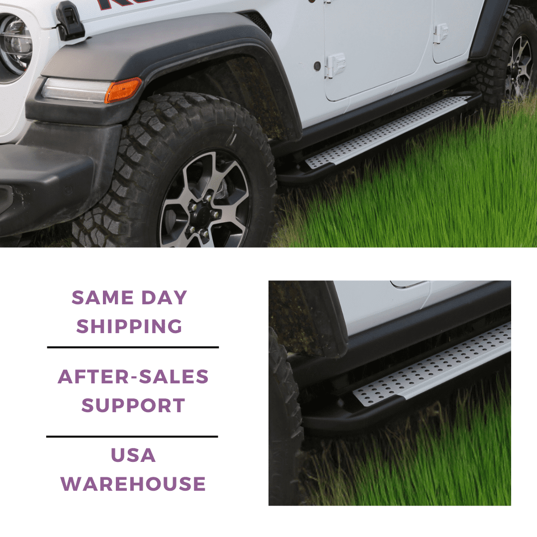 Erkul 5.2" Running Boards for Toyota RAV 4 RAV4 2013-2018 - 350 lb Heavy Duty Aluminum Wide Side Steps Nerf Bars, Premium Car Accessories | No-Drill Installation | Mounting Brackets Included - Silver