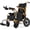 Orange, variant on MediNex Lightweight Foldable Electric Wheelchair for Seniors, All Terrain Motorized Power Wheelchair, 15+ Mile Range, 330 lbs Capacity, 500W Motors, Blue, Regular