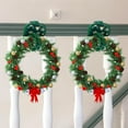 thumbnail image 6 of Bootesun 8PCS Railing Protection Christmas Garland Ties, Green Decors Banister Garlands Hanger, Adjustable Banister Protective Padded Faux Pine Stems Garland Ties for Staircase Wreath Home Xmas Decor, 6 of 7