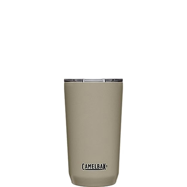 CamelBak Horizon Gobelet 16oz - Acier Inoxydable Isolé - Couvercle Tri-Mode - Dune