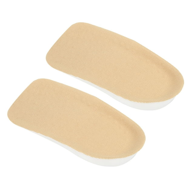 Cojín de elevación de altura, 2,5 cm/0,98 pulgadas de altura, soporte para el talón, plantilla para aumentar la altura, rendimiento sólido