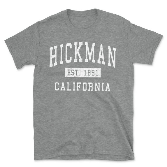 Hickman California Classic Established Men's Cotton T-Shirt