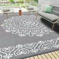 thumbnail image 1 of Tapis d'Extérieur &#x Tapis de Patio d'Extérieur Tapis Réversibles Tapis de Camping pour VR Tapis d'Extérieur Tapis Portable en Paille Plastique Tapis d'Extérieur pour Patio VR Camping Balcon Plage, 1 of 7