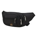 thumbnail image 2 of Kiplyki Belly Bag for Women and Men Belt Bag Black Waist Pack Outdoor Phone Bag, 2 of 7