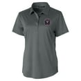 thumbnail image 2 of Women's-Cutter & Buck  Gray Inter Miami CF Prospect Eco Textured Stretch Recycled Polo, 2 of 3