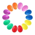 thumbnail image 2 of 14 Pieces Egg Shakers Percussion Maracas Colorful Plastic Material for Kids Classroom Music Activities, 2 of 6