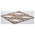 thumbnail image 4 of Ekena Millwork 11 3/8"W x 11 3/8"H x 1/4"T Small Fleetwood Decorative Fretwork Wood Wall Panels, Hickory, 4 of 18