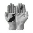 thumbnail image 2 of Honeeladyy Ladies Woolen Gloves Autumn And Winter Outdoor Warm Dog Bones Printing Gloves Gloves Holiday Clearance, 2 of 3