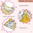 thumbnail image 2 of Girls Dress Flowers Yellow and White Sleeveless Dress for Girls Hem A-Line Casual Sundress, 2 of 7