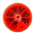 thumbnail image 1 of Agiferg Fishing ,100 Fishing-Egg Rig Sinkers Angling Lead Weight Split Shot Box, 1 of 9