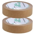thumbnail image 2 of 2 Rolls Paper Sealing Tapes Writable Kraft Packing Tapes Multi-function Adhesive Packing Tape, 2 of 6