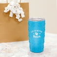 thumbnail image 4 of At The Beach - 20 oz Travel Tumbler with 3D Silicone Wrap, 4 of 7