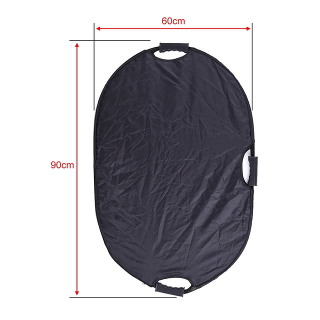 Andoer 90 * 60cm portátil de mano Oval plegable 5en1 Multi Reflector Andoer-2 Reflector