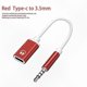 thumbnail image 1 of 3.5mm Male to Type-C Female o Adapter with Durable Flat-Round Design for Enhanced Sound Transmission, 1 of 5