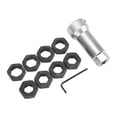 thumbnail image 3 of 10 Pcs Axle Spindle Threading Set Alloy Steel 3/4x20 13/16x20 UNEF M20 M22 M24 Thread Chaser Rethreading Restorer Repair Kit Thread Repair Kit, 3 of 8