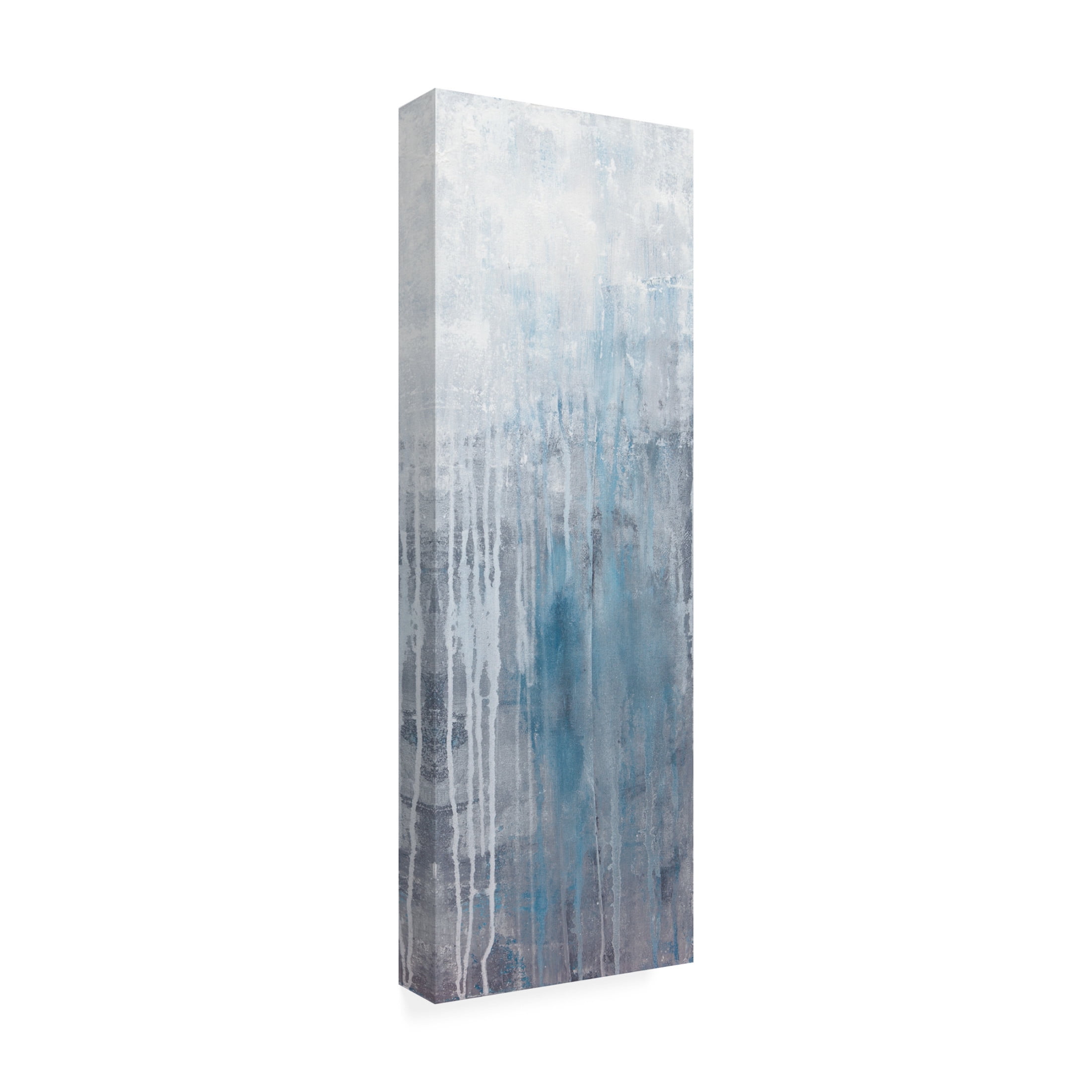 Canvas Wall Art - Hilary Winfield 'Asthenosphere 11 Canvas 2' Wall Art for Living Room, Bedroom, or Office Décor by Trademark Fine Art - 16 x 47 Inches