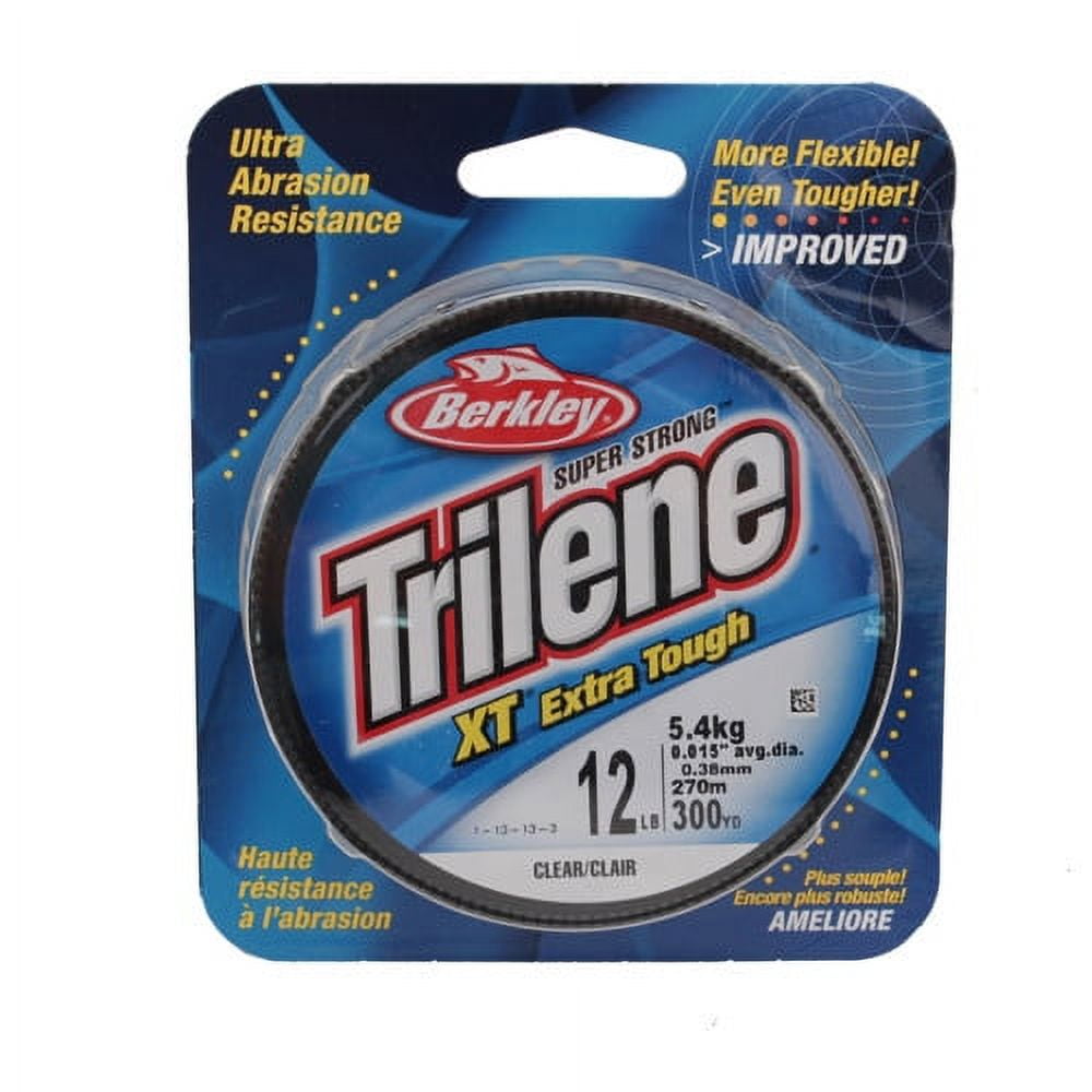 Berkley Trilene 100% Fluorocarbon, Clear, 12lb 5.4kg Fishing Line 