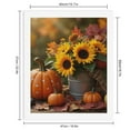thumbnail image 2 of Paint by Numbers Kit for Adults, Fall Sunflowers Pumpkin Arrangement Paint by Numbers, Easy Paint by Numbers Kit for Adults Beginner, DIY Adult Paint by Number Kits on Canvas, Home Decor, 2 of 7