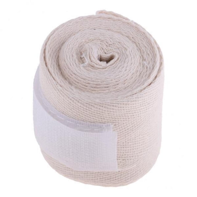 3x Vendajes para manos de boxeo Algodón MMA Artes marciales Primeros vendajes protectores 4 piezas