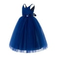thumbnail image 2 of Ekidsbridal Girl Birthday Flower Girl Dress - V-Neck Tulle with Sequins 218-A (Size: 2-12), 2 of 3