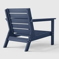 thumbnail image 4 of WestinTrends Avalon Outdoor Patio HDPE Deep Seating Armchair (Set of 2), Navy Blue, 4 of 6