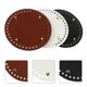 thumbnail image 4 of 3PCS PU Leather Bag Bottom Round Knitting Crochet Bag Shaper Base with Holes, 4 of 4