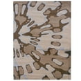 thumbnail image 2 of Milan Power Loomed Rug, Ivory/Brown, 2 of 3