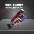 thumbnail image 1 of 12 LED Lighting Kit Steering Brake Simulation Flash Light for 1/10 RC Car For Yokomo For Tamiya Exquisitely Designed, 1 of 8