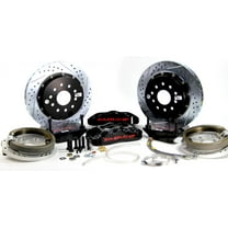 Baer Brakes 4262152B 14" Pro  Rear Brake Kit, Black, SDZ