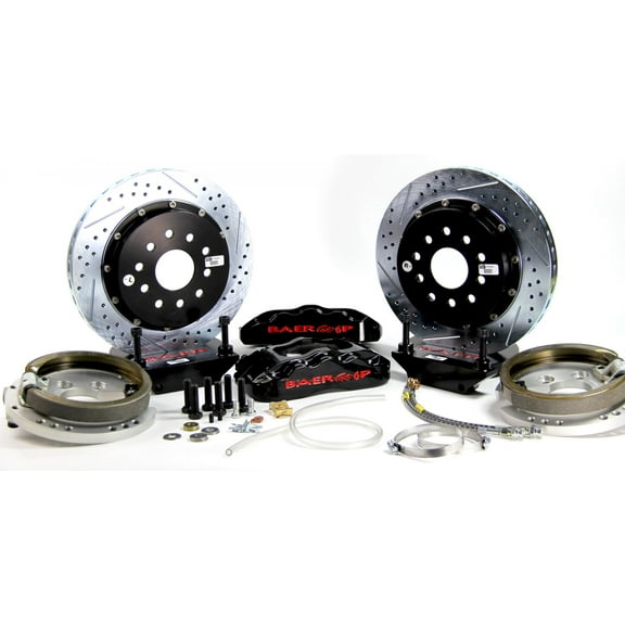 Baer Brakes 4262152B 14" Pro Rear Brake Kit, Black, SDZ