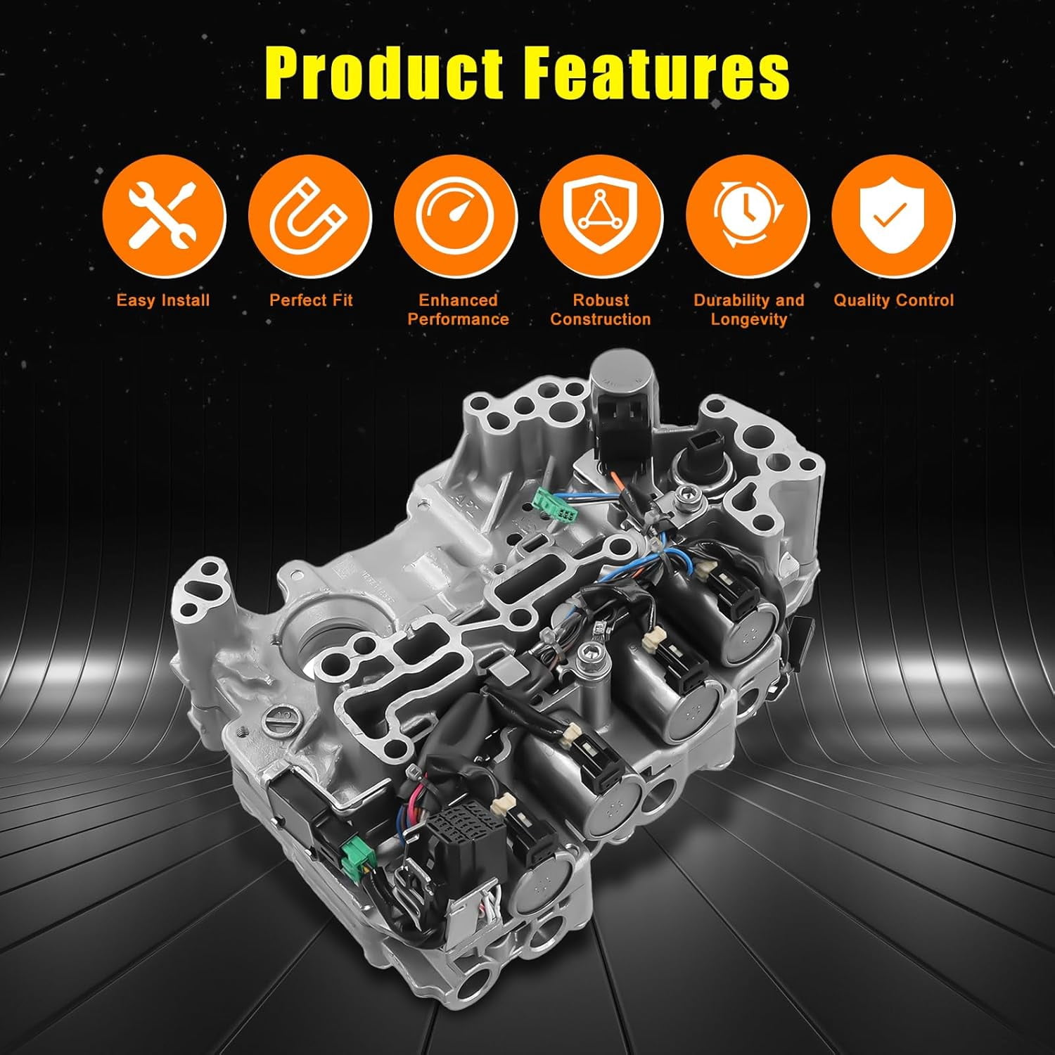 WSPARTS JF015E CVT Transmission Valve Compatible Body With Nissan Sentra Note Versa Chevrolet Suzuki Automotive Replace # RE0F11A JF015E