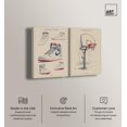 thumbnail image 2 of Basketball Blueprints set Canvas Print Sports Wall Decor Set by Art Remedy, Gallery Wrapped, 10 x 15, 2 of 6