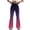 Red, variant on Women Bootcut Wide Leg Pants Trendy Gradient Color Flared Pants Tight Fitting Hip Hugging Shaping Yoga Pants Green L